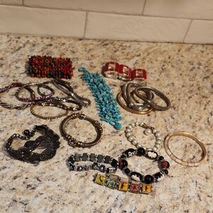 Unique Bracelet Lot Of 20